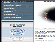Tablet Screenshot of blueknightsvaiii.org